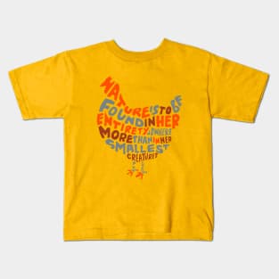 Encouraging Chicken Kids T-Shirt